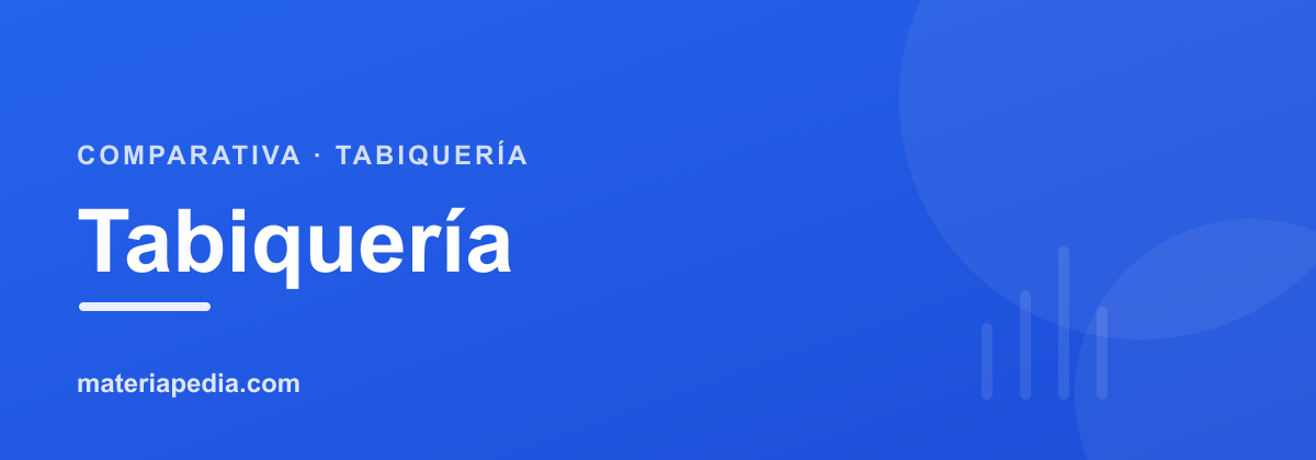 Comparativa de Tabiquería: Pladur vs Ladrillo