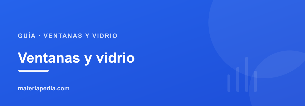 Guía de Ventanas y vidrio: Tipos de ventanas según su apertura: corredera, oscilobatiente y más